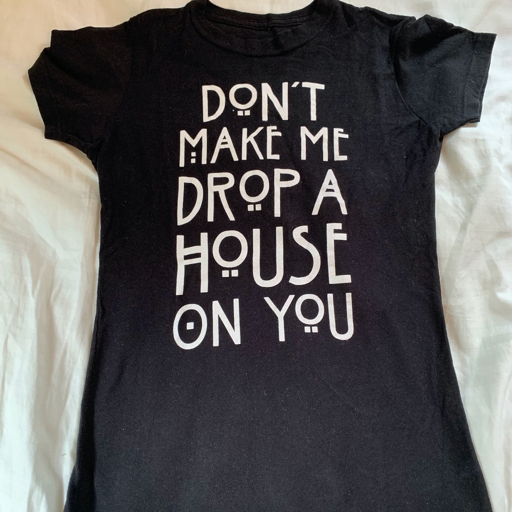 Black American Horror story T-shirt